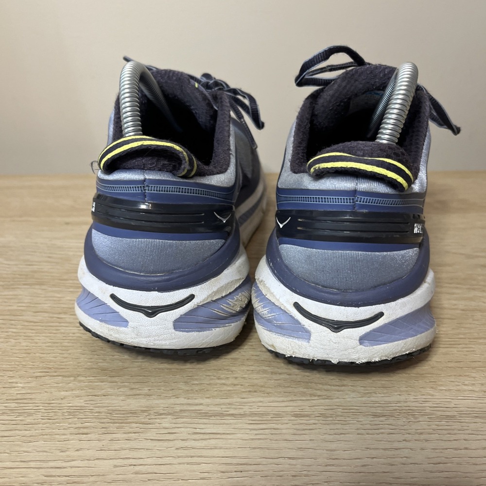 Hoka One One Bondi 4 Corsican Blue/Neon Coral Women's 8.5 Running Walking Gym‎ - Picture 4 of 10